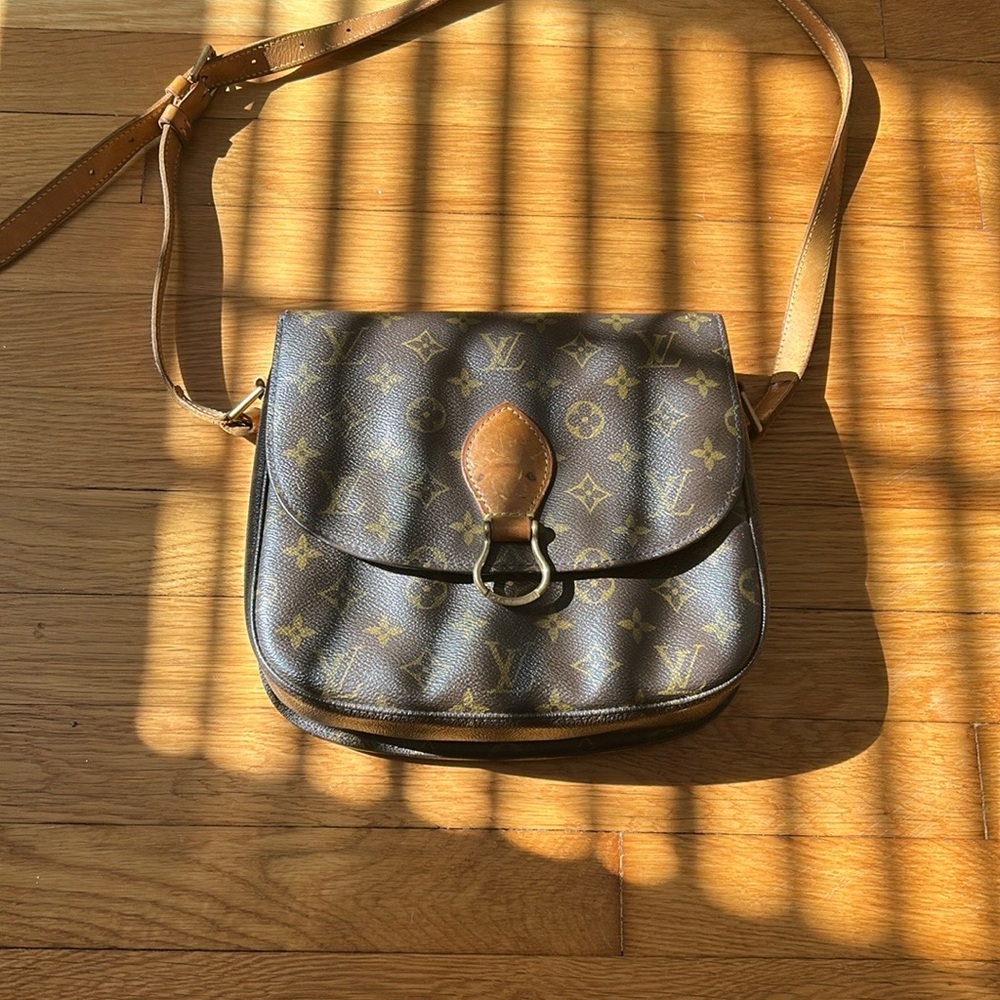 Louis Vuitton Monogram Crossbody Bag - Brown and Tan